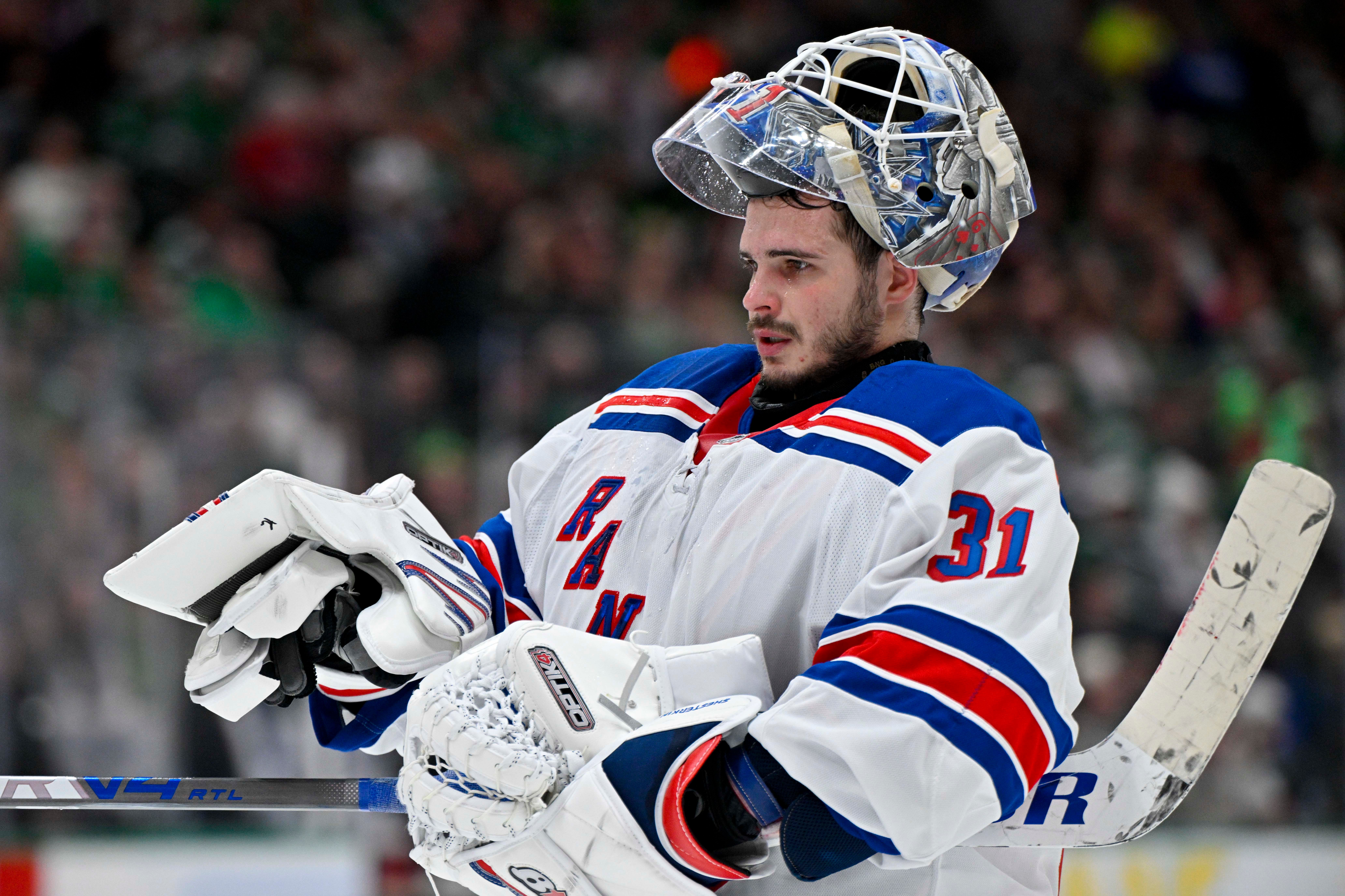 NHL: New York Rangers at Dallas Stars