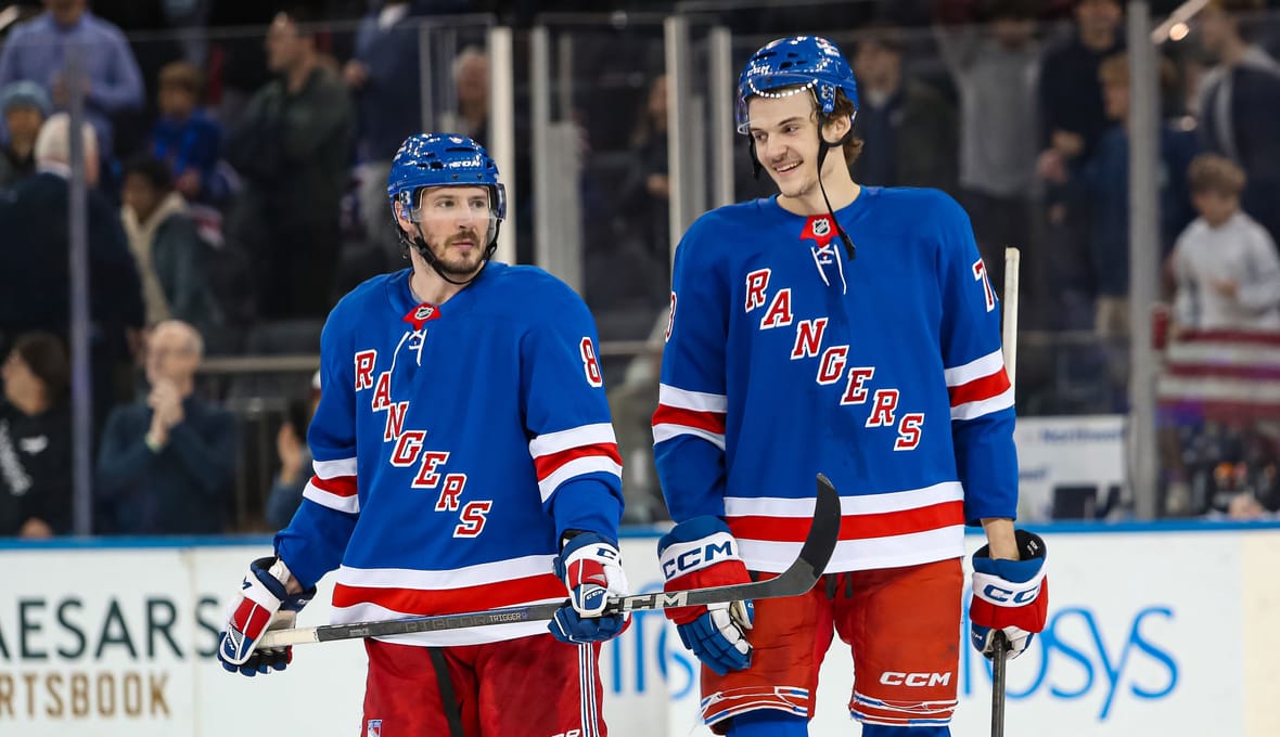 NHL: Vancouver Canucks at New York Rangers