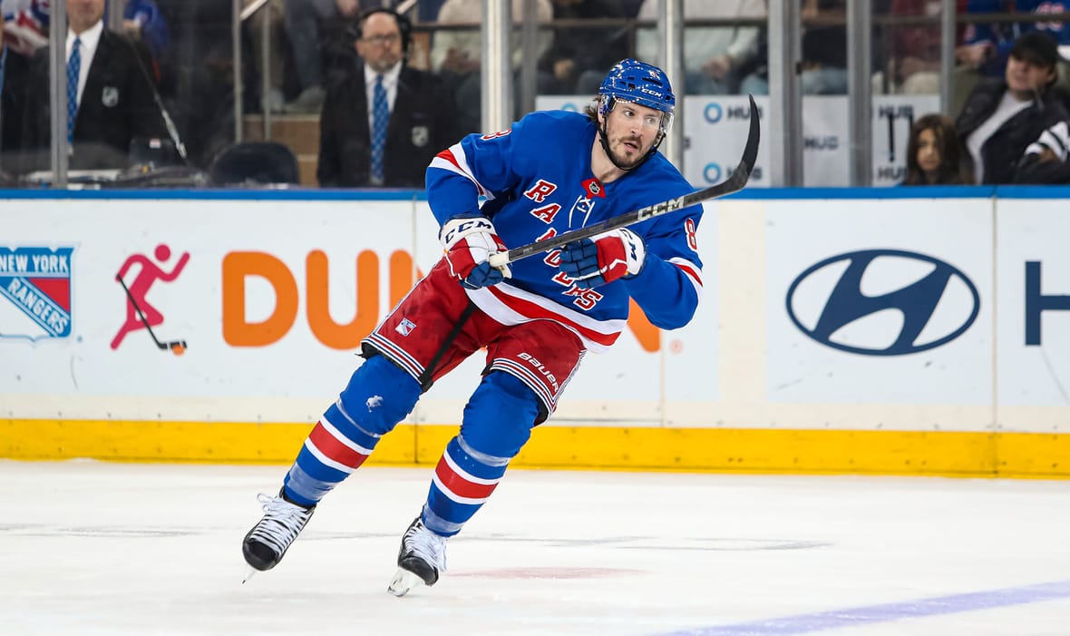 NHL: Vancouver Canucks at New York Rangers