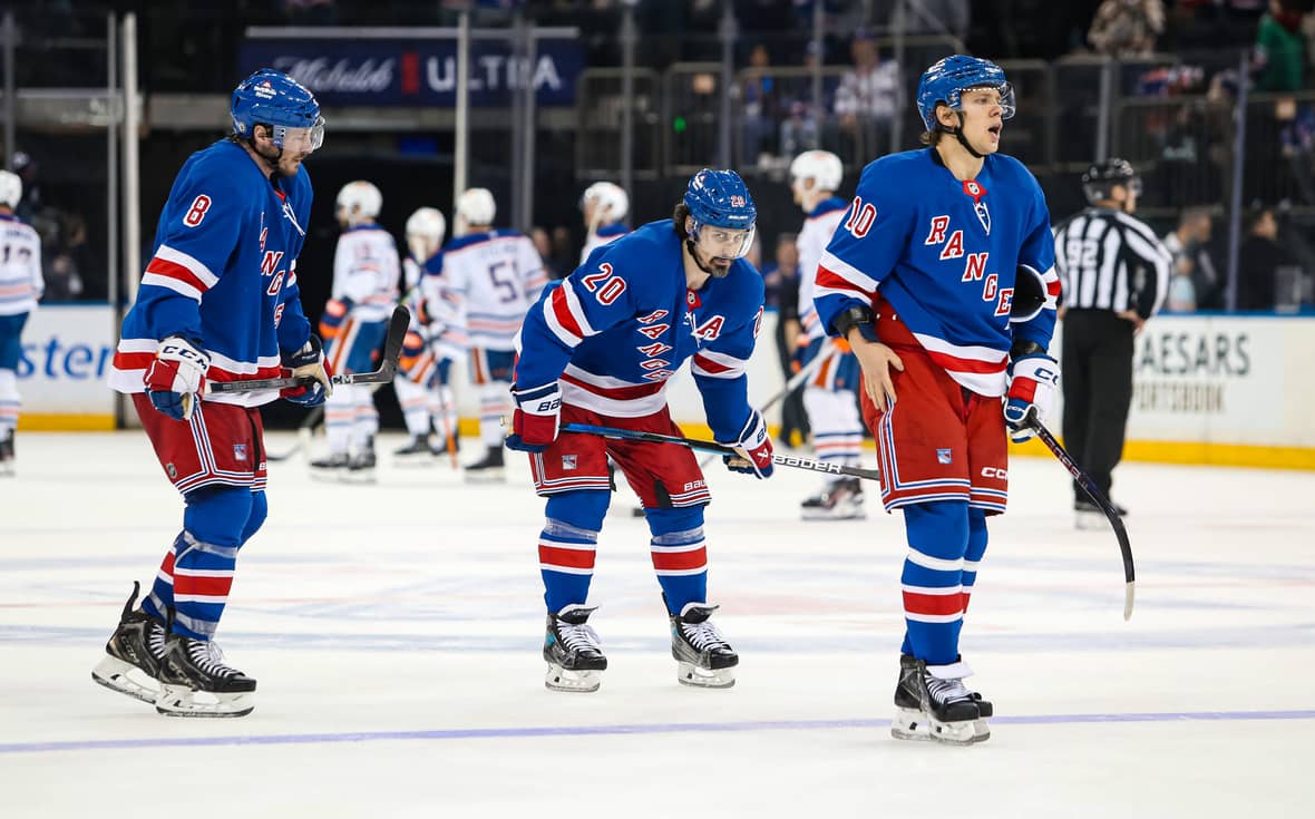 NHL: Edmonton Oilers at New York Rangers