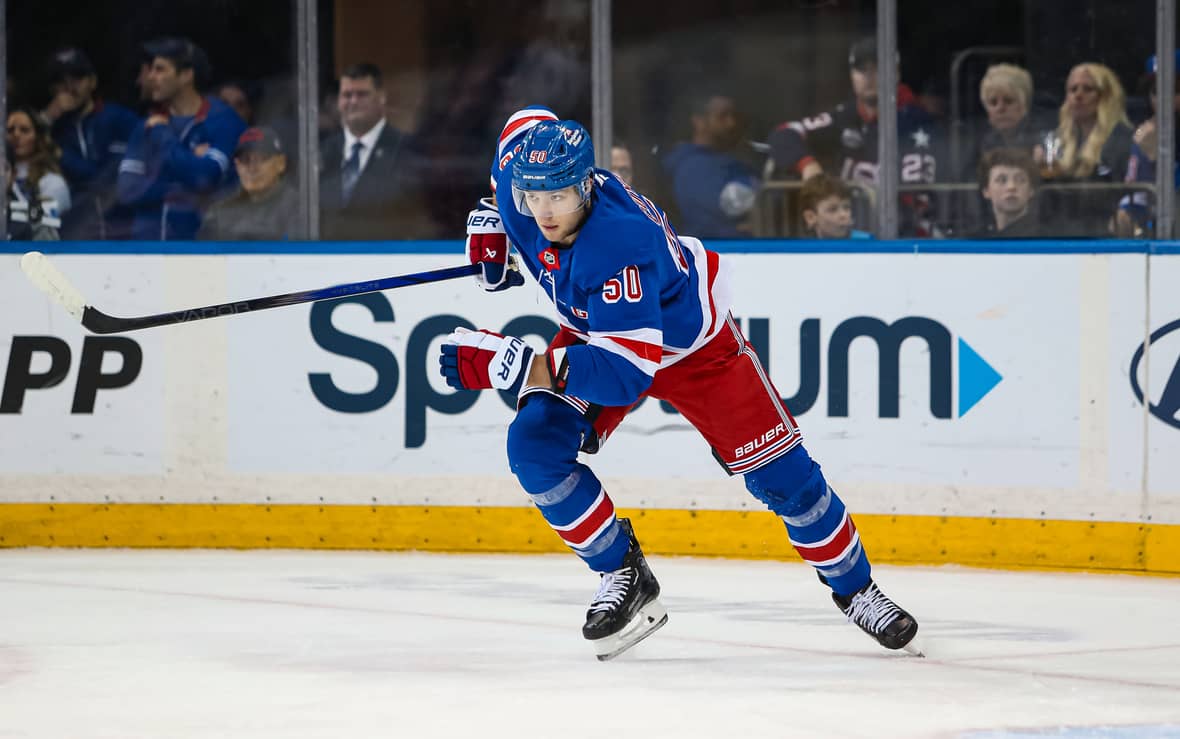 NHL: Vancouver Canucks at New York Rangers