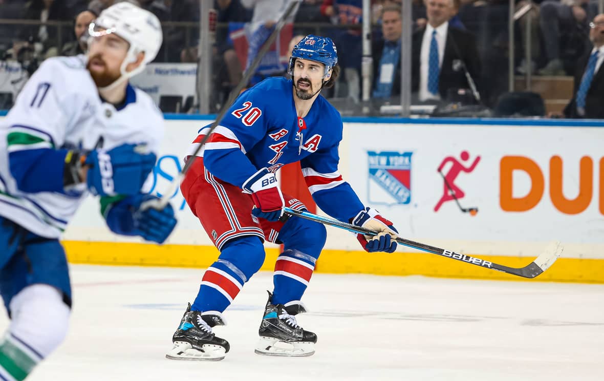 NHL: Vancouver Canucks at New York Rangers