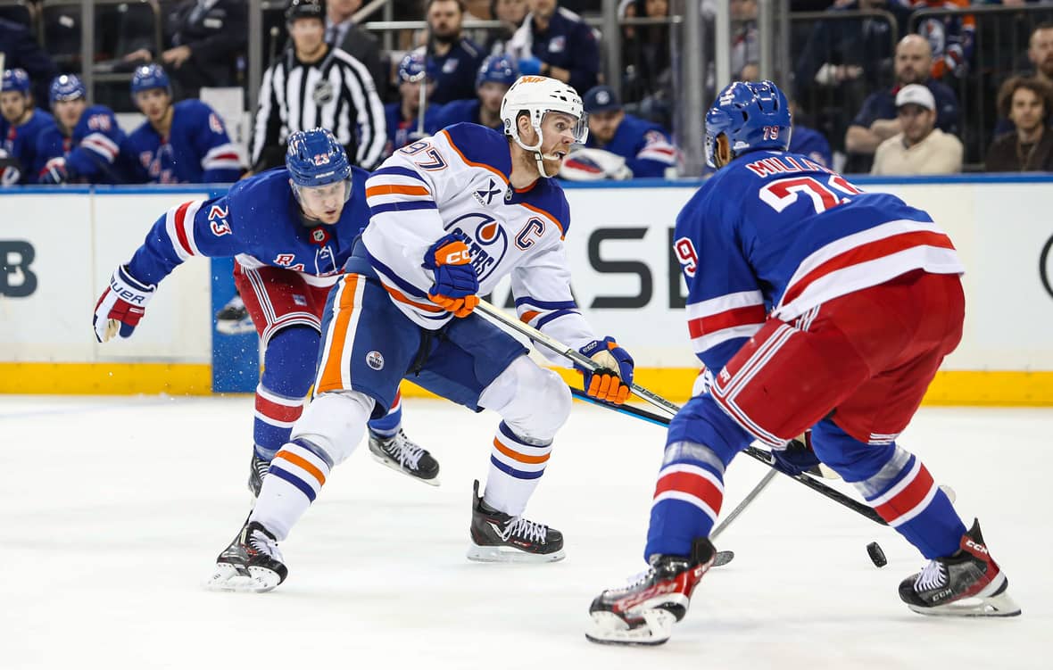 NHL: Edmonton Oilers at New York Rangers