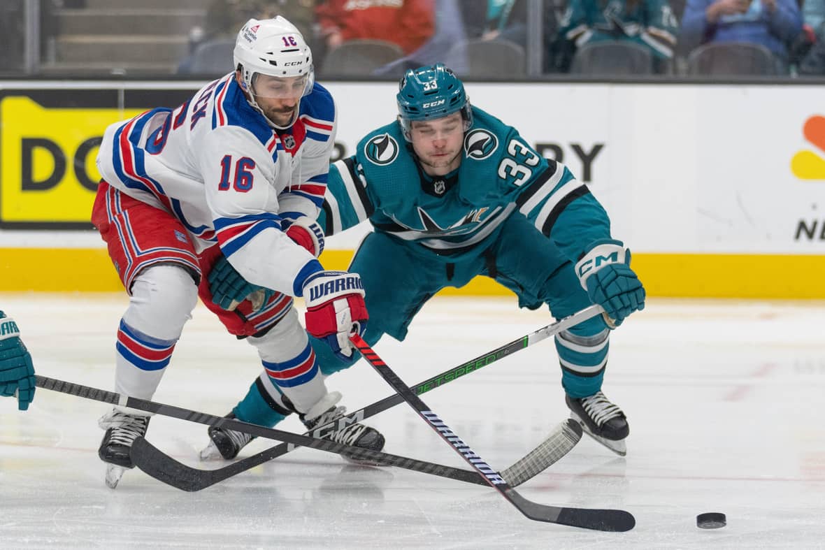 NHL: New York Rangers at San Jose Sharks