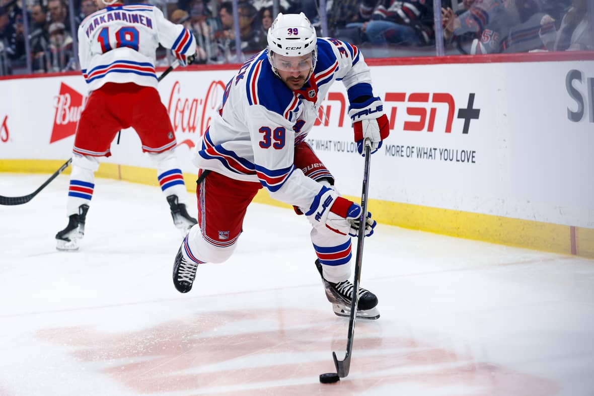 NHL: New York Rangers at Winnipeg Jets