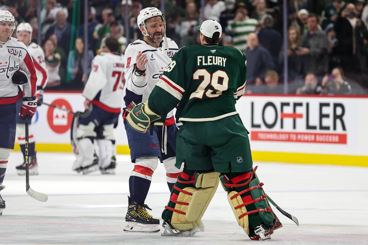 NHL: Washington Capitals at Minnesota Wild