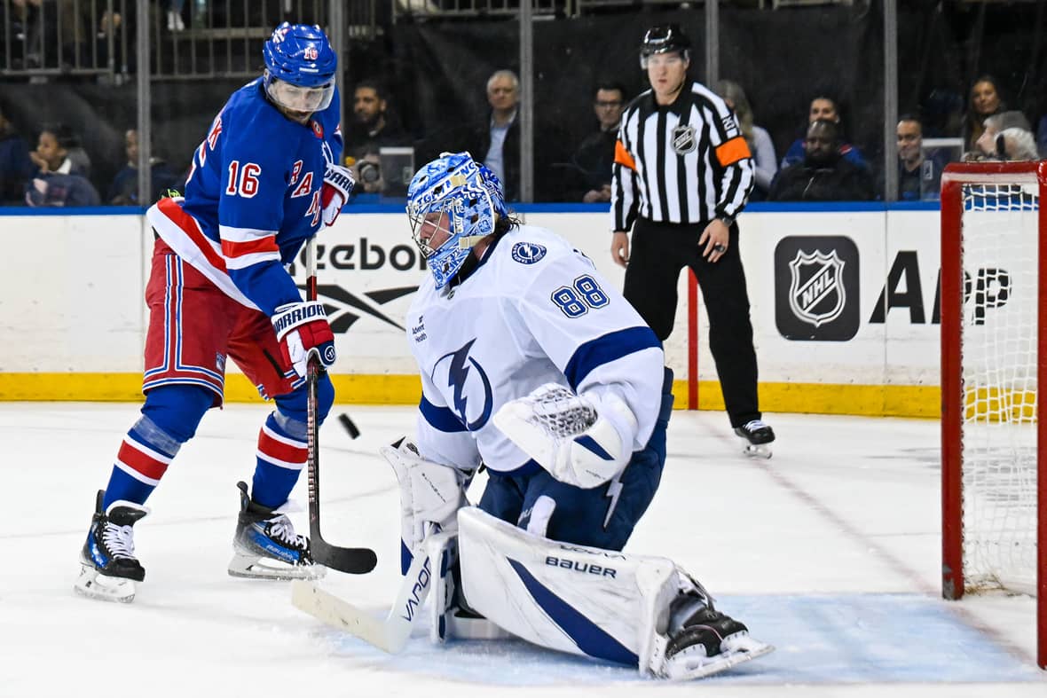 NHL: Tampa Bay Lightning at New York Rangers