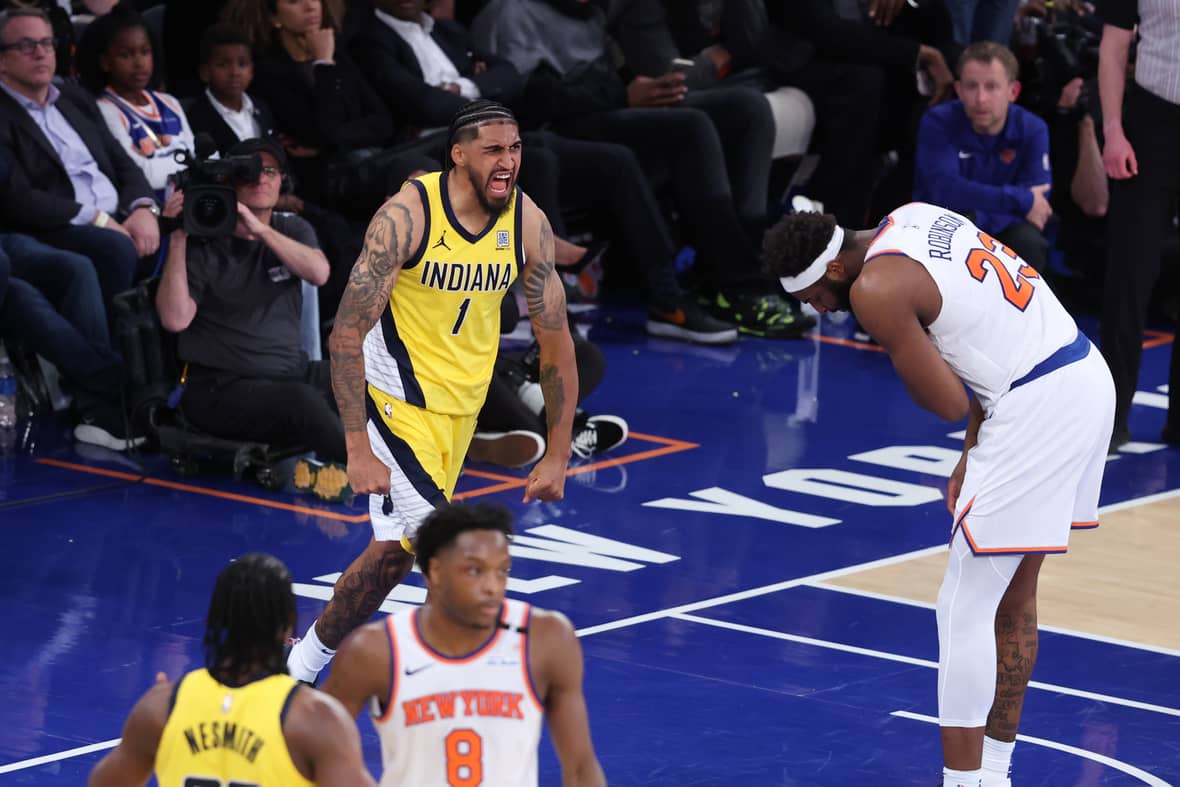 NBA: Playoffs-Indiana Pacers at New York Knicks