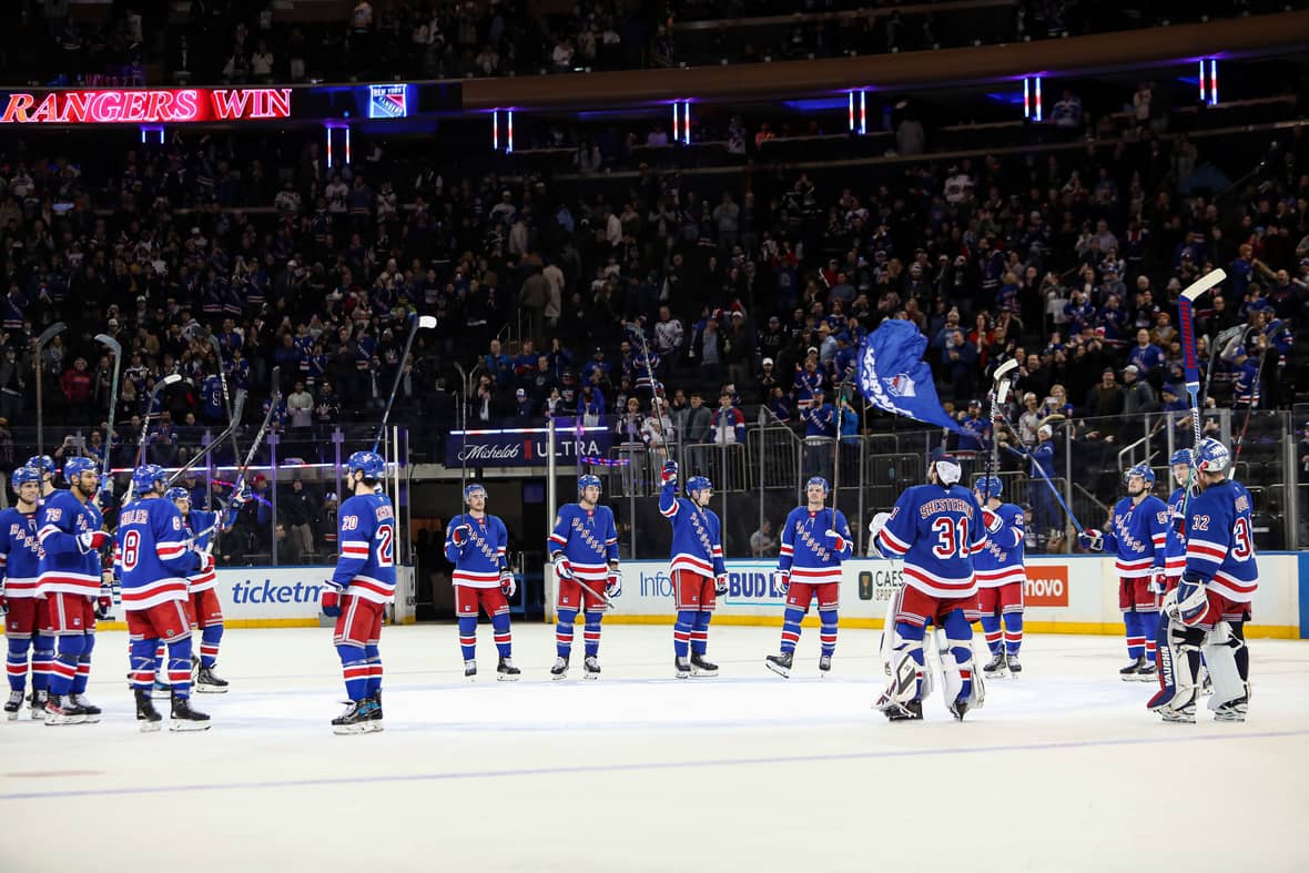 NHL: Vegas Golden Knights at New York Rangers