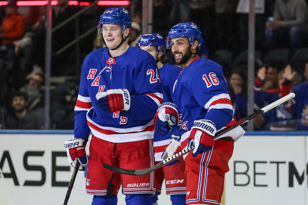 What are the New York Rangers lineup options when Kaapo Kakko returns