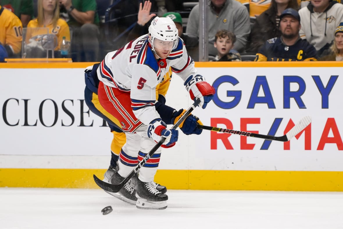 NHL: New York Rangers at Nashville Predators