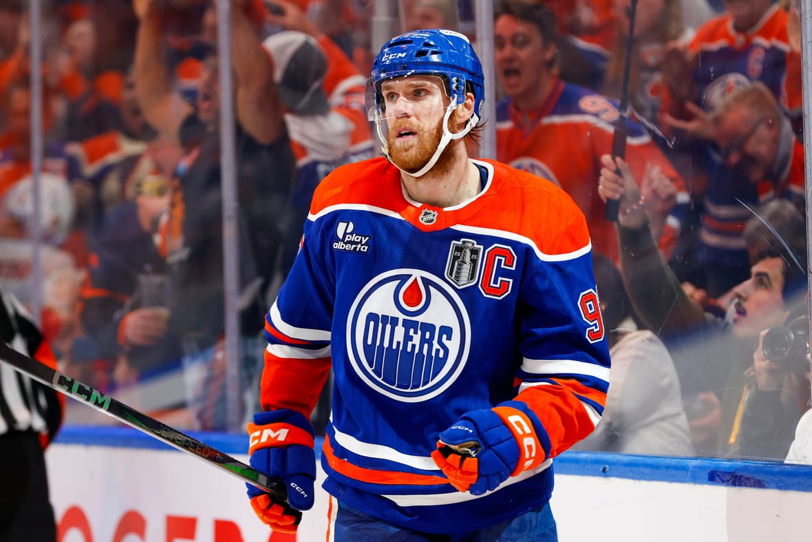 NHL: Stanley Cup Final-Florida Panthers at Edmonton Oilers