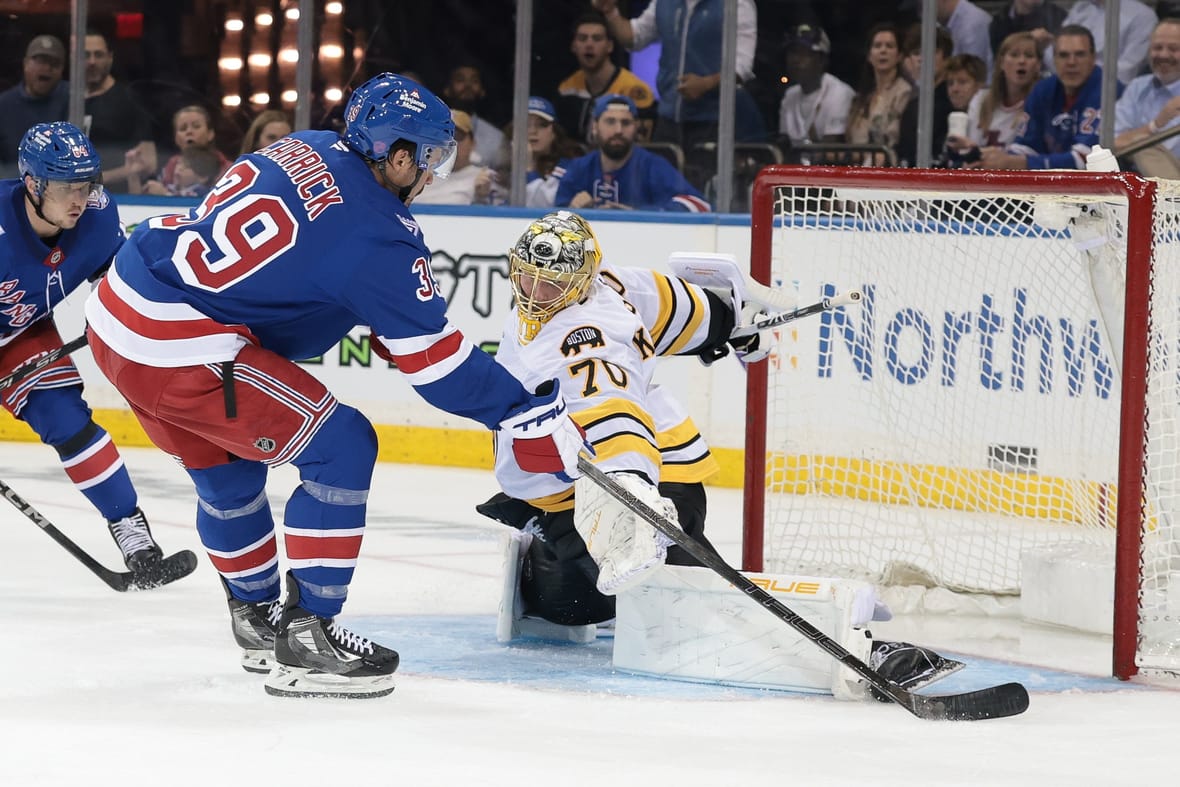 NHL: Preseason-Boston Bruins at New York Rangers