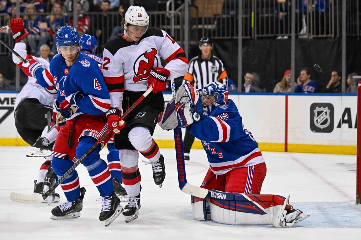 NHL: Preseason-New Jersey Devils at New York Rangers