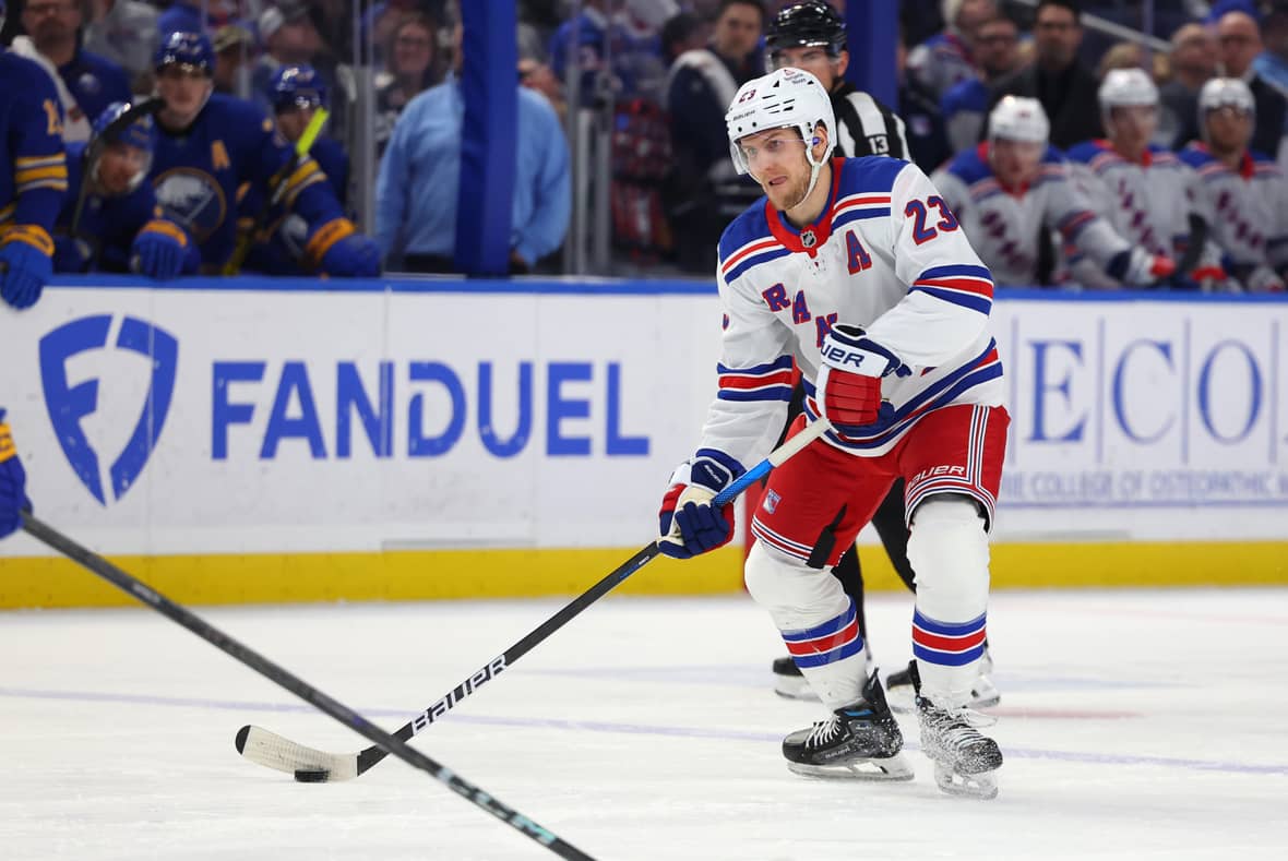 NHL: New York Rangers at Buffalo Sabres