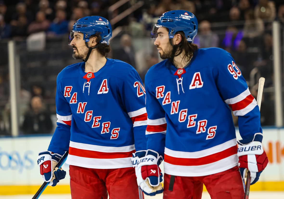 NHL: Vancouver Canucks at New York Rangers