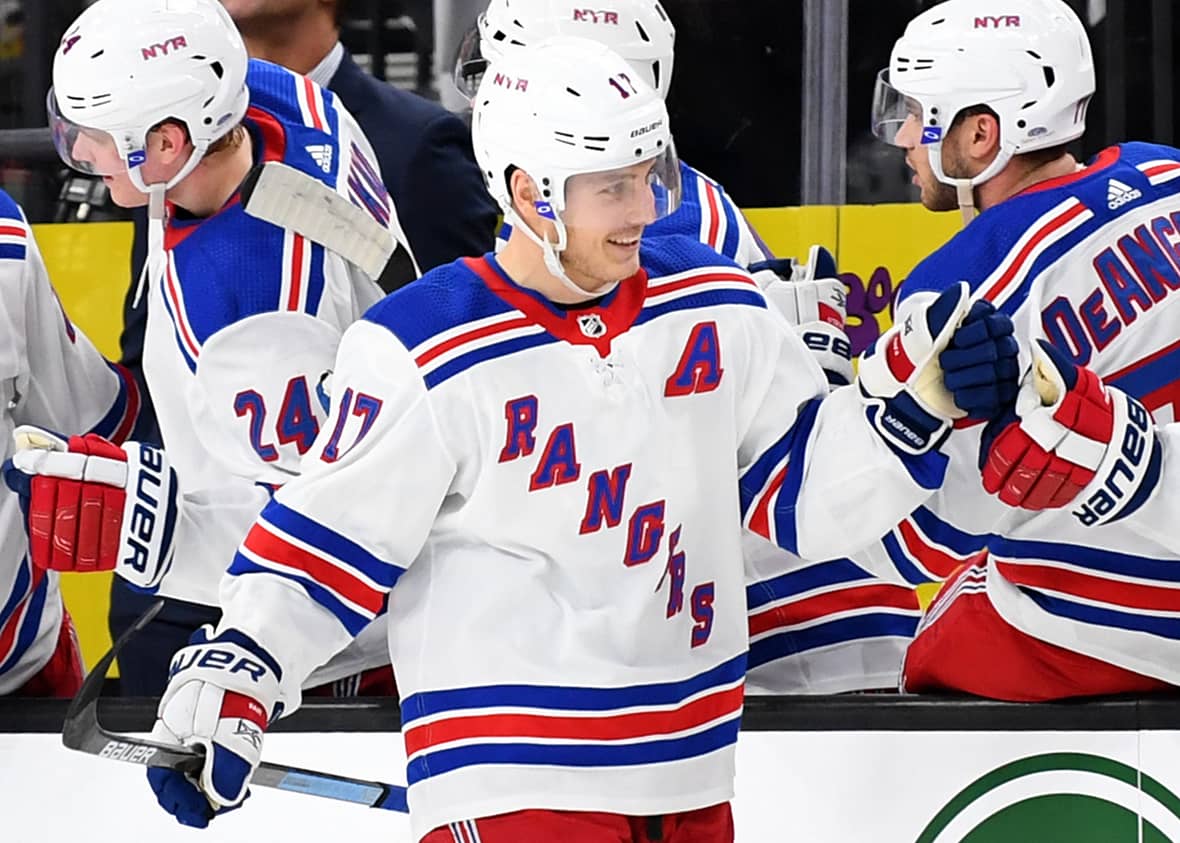 NHL: New York Rangers at Vegas Golden Knights