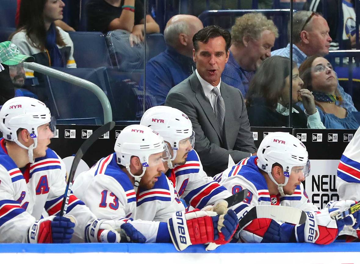 NHL: New York Rangers at Buffalo Sabres