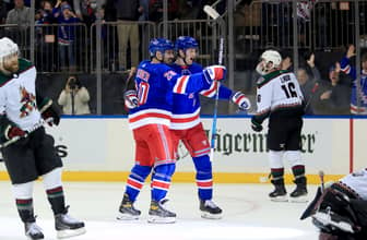 Chris Kreider hat trick saves the slow start Rangers over the Coyotes