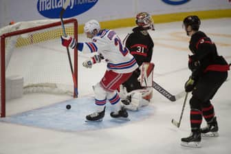 Resilient Rangers make franchise history with late three goal outburst to sweep road trip