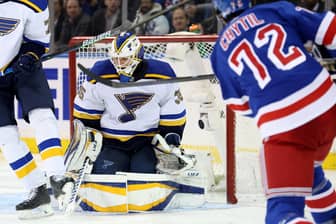 Rangers search for answers and a win against visiting Blues