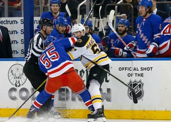 Ryan Lindgren’s revenge tour against Brad Marchand begins tonight
