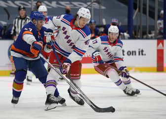 NY Rangers rookies Morgan Barron and Zac Jones have uphill battles to make the team