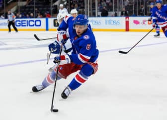 New York Rangers kids Zac Jones and Nils Lundkvist made quite the pair