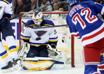Rangers search for answers and a win against visiting Blues