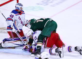 Rangers goalie Alexandar Georgiev subtly asks for more playing time