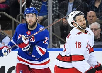 New York Rangers can still capture first place as Hurricanes fall to Red Wings