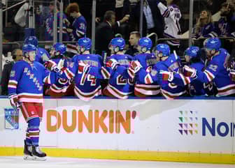 Jimmy Vesey shines again in battle to make New York Rangers