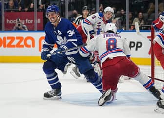 rangers vs maple leafs