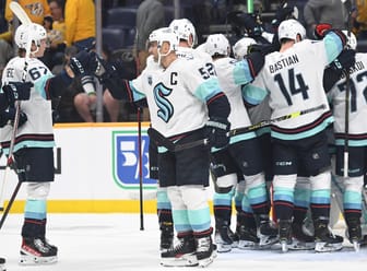 NHL Roundup: Kraken make history; Lightning rally; Rangers lose in OT; and all of last night’s action