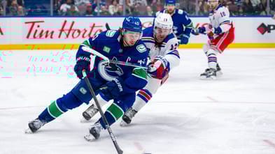 NHL: New York Rangers at Vancouver Canucks