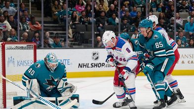 NHL: New York Rangers at San Jose Sharks