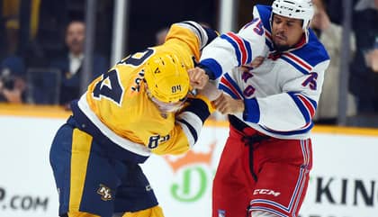 New York Rangers fight hard but fall to Predators 2-1