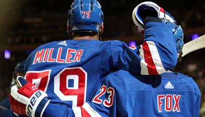 Rangers will ‘give it a look’ with K’Andre Miller-Adam Fox defense pairing