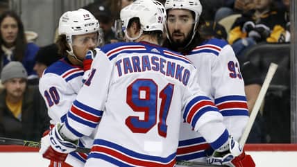 New York Rangers projected lines, defense pairs, and starting goalie
