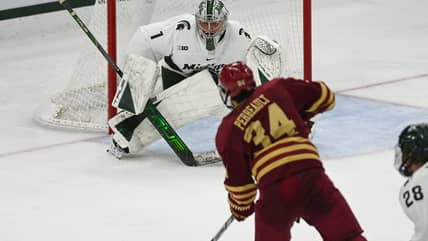 New York Rangers NCAA prospect report: Gabe Perreault’s big night, Brody Lamb’s 1st goal