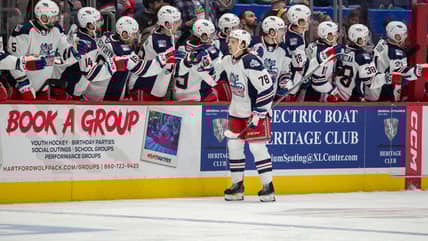 Rangers’ key prospect Brennan Othmann returns, records point after prolonged injury absence for Wolf Pack