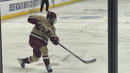 Rangers prospects Gabe Perreault, Drew Fortescue help Boston College advance in NCAA Tournament