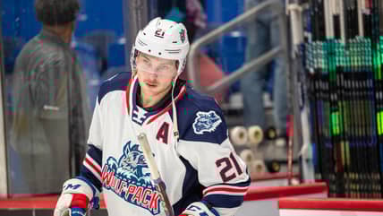 Rangers re-sign Hartford Wolf Pack veteran Anton Blidh to 2-year contract