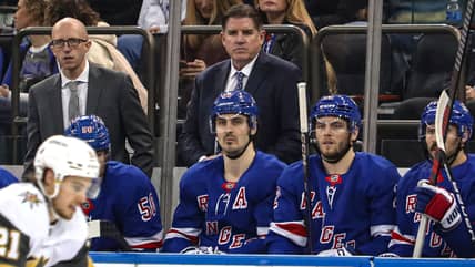 NHL insider speculates ‘tight-lipped’ Rangers will fire coach Peter Laviolette, keep GM Chris Drury