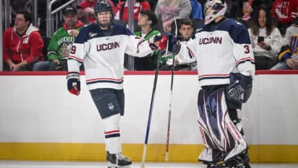 Rangers sign undrafted UCONN goalie after strong play in NCAA Tournament