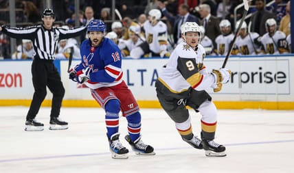 NHL: Vegas Golden Knights at New York Rangers