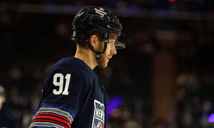 NHL: St. Louis Blues at New York Rangers