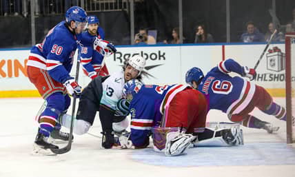 NHL: Seattle Kraken at New York Rangers