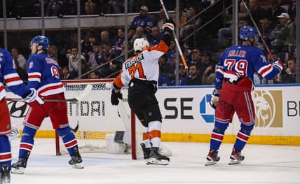 NHL: Philadelphia Flyers at New York Rangers