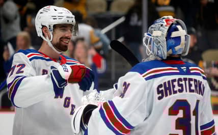 NHL: New York Rangers at Pittsburgh Penguins